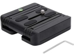 Trípode Portátil Plegable De 3 Secciones Con Cabezal Flexible Y Placa De Liberación Rápida Para Cámara.