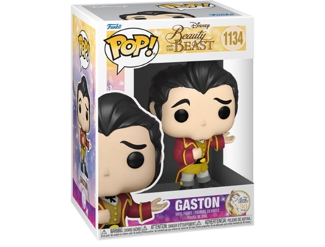 Figura FUNKO pop! disney la bella y la bestia gaston modelo 1134 | 57584