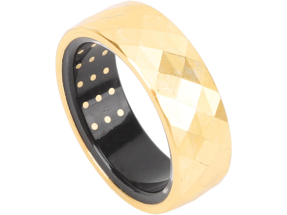 Anillo inteligente con monitor de salud, seguimiento del sueño, carga magnética, R12m, IP68 Jortmrd (18)