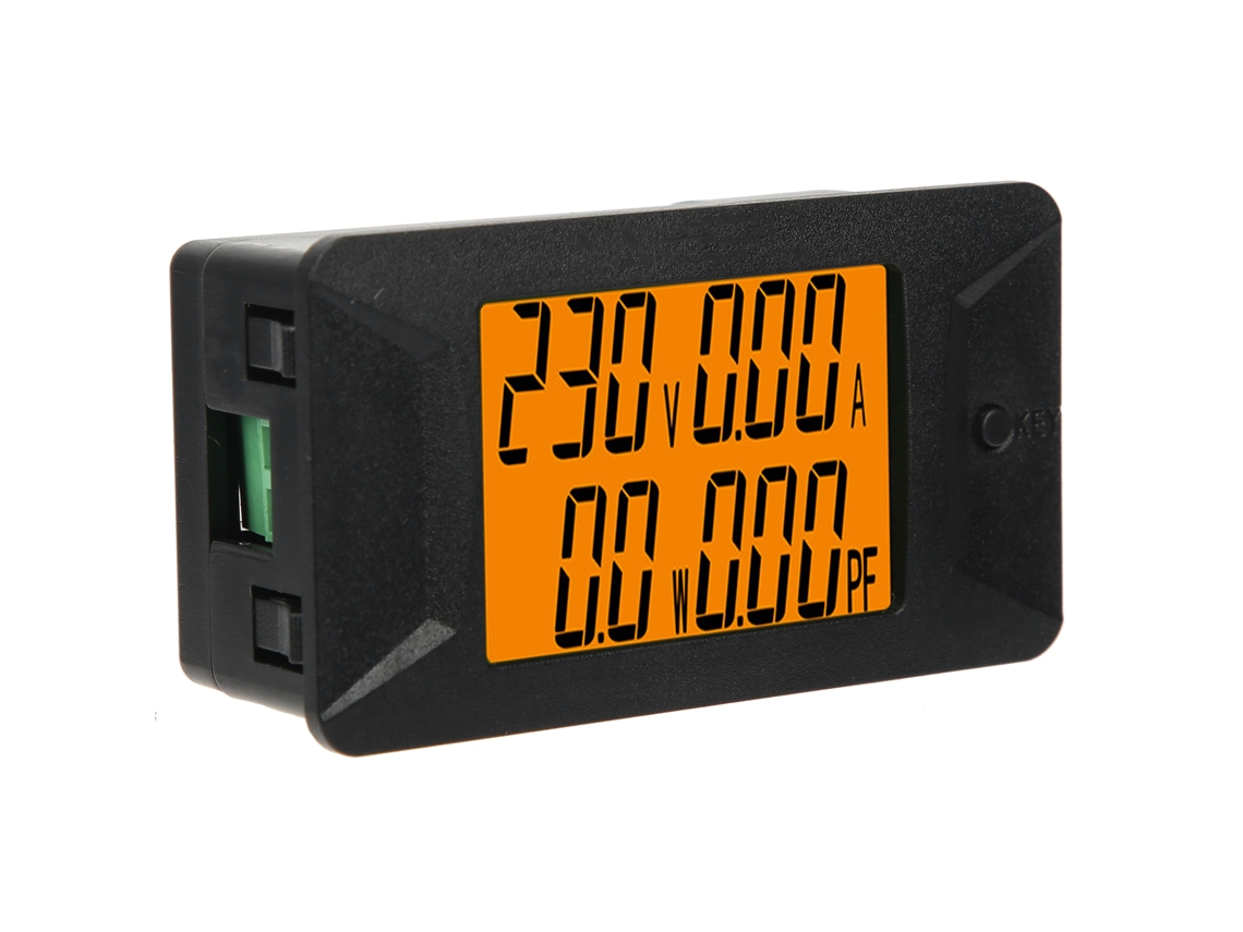 Medidor Digital De Ca Pzem-028, Voltímetro, Amperímetro, Factor De Potencia, Prueba De Voltaje Y Corriente De 0-100 A/400 V.