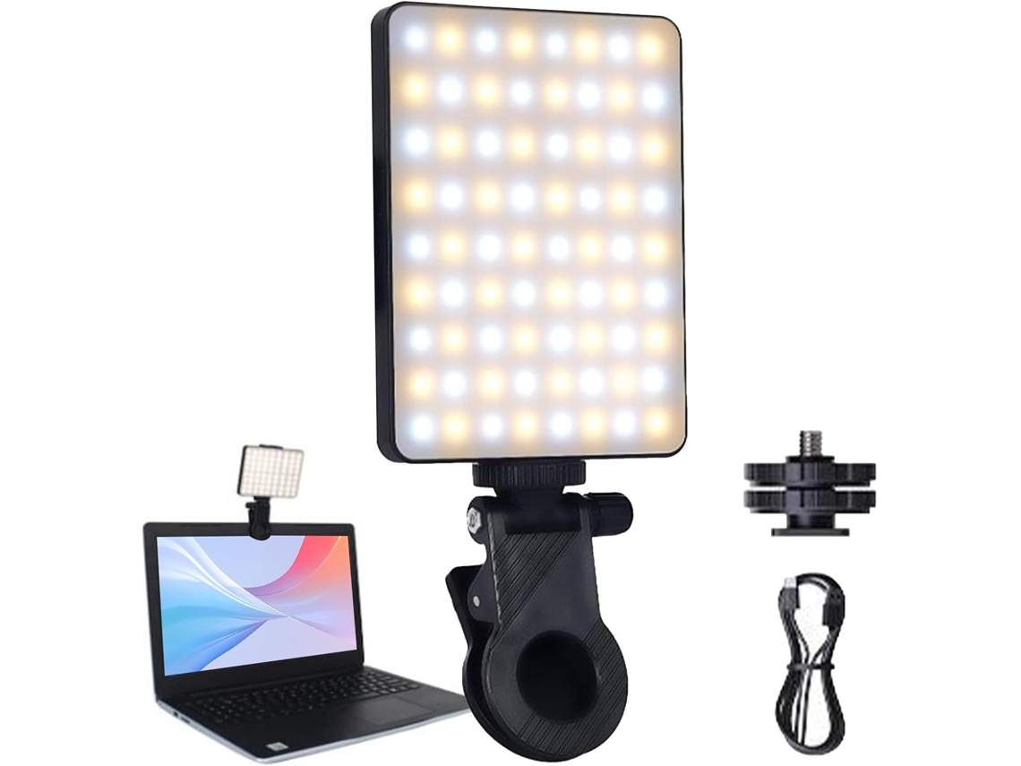 Lámpara De Pinza Para Teléfono 60 Led Clip Éclairage Foto 3 Ordinateur