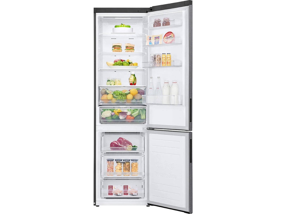 Frigorífico Combi LG GBP62DSNCC (No Frost - 203 cm - 384 L - Inox)