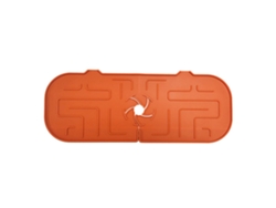 Protector contra salpicaduras para grifo, recogedor de agua y almohadilla de desagüe para fregadero.
