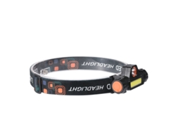 2026-linterna Frontal Recargable Q5+cob Luz Brillante Para Senderismo Camping Pesca Ajustable 90 Grados