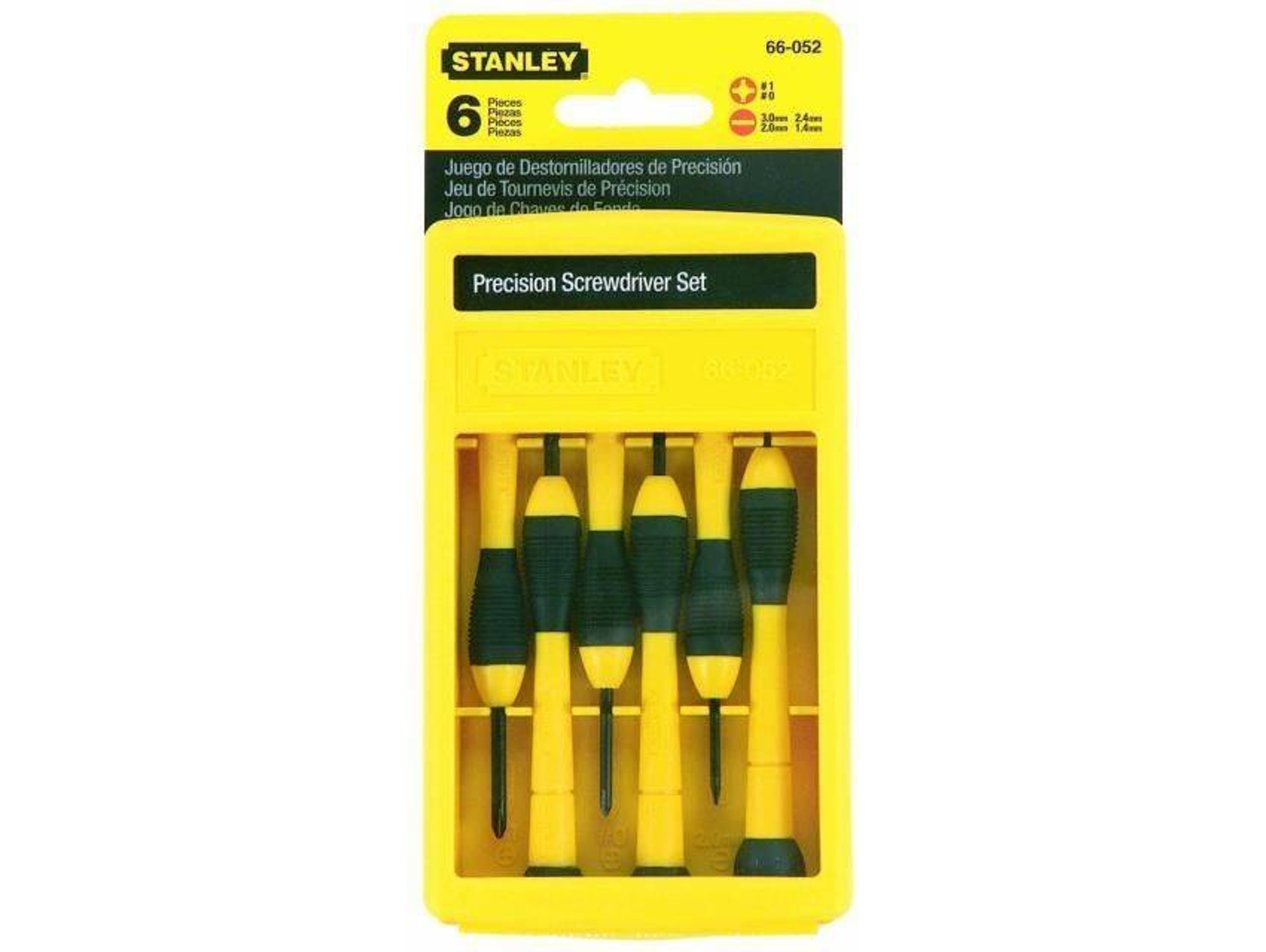 Caja de Destornilladores - 6 piezas STANLEY 66052