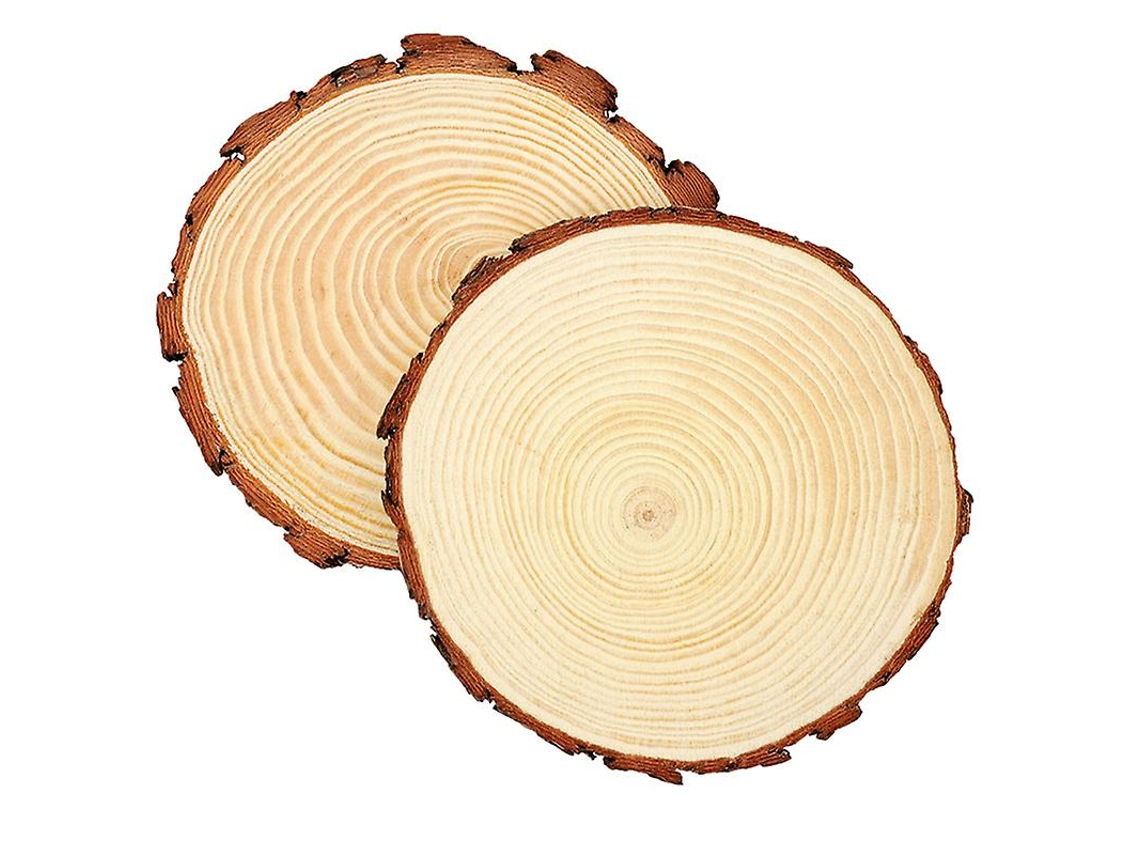 2 piezas de madera sin terminar. ALLINLESS