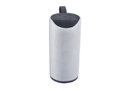 Altavoz inalámbrico portátil Mdug para exteriores (plateado)