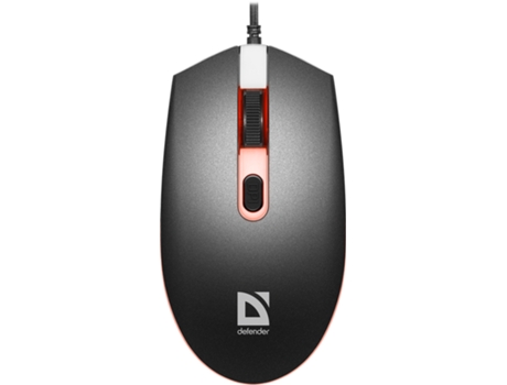 Ratón DEFENDER (1600 dpi - Negro)
