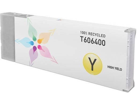 Cartucho para Epson t6064 Amarillo Tinta de Pigmento c13t606400