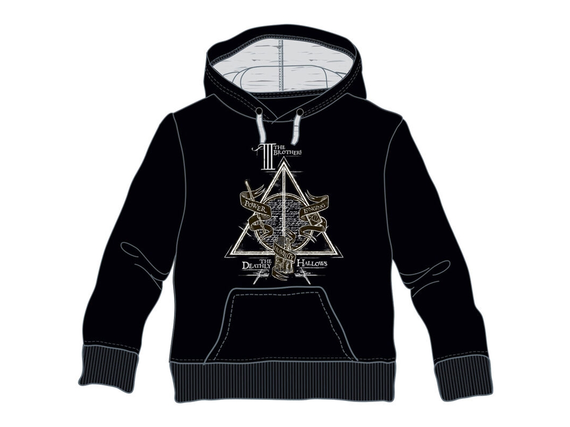 Sudadera con capucha de las Reliquias de la Muerte de Harry Potter B.active