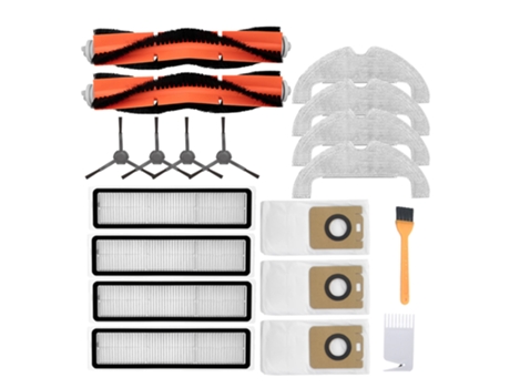 Cepillo Lateral con filtro HEPA, bolsa de polvo, paño de limpieza para fregona para Xiaomi Dreame Bot Z10 pro L10 Plus, repuestos de aspiradora, ac...