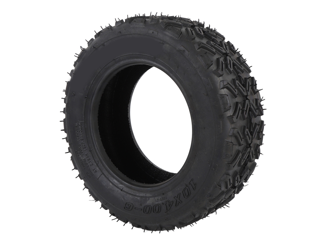 Rebe-pneu De Vácuo Para Patinete Elétrico 10x4.00-6tl Roda De Borracha Peça De Reposição Acessório Para Patinete Elétrico 10 Polegadas