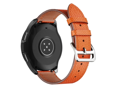 Correa de piel auténtica para Samsung Galaxy Watch 5 40mm/44mm/Watch 5 Pro 45mm - anaranjado