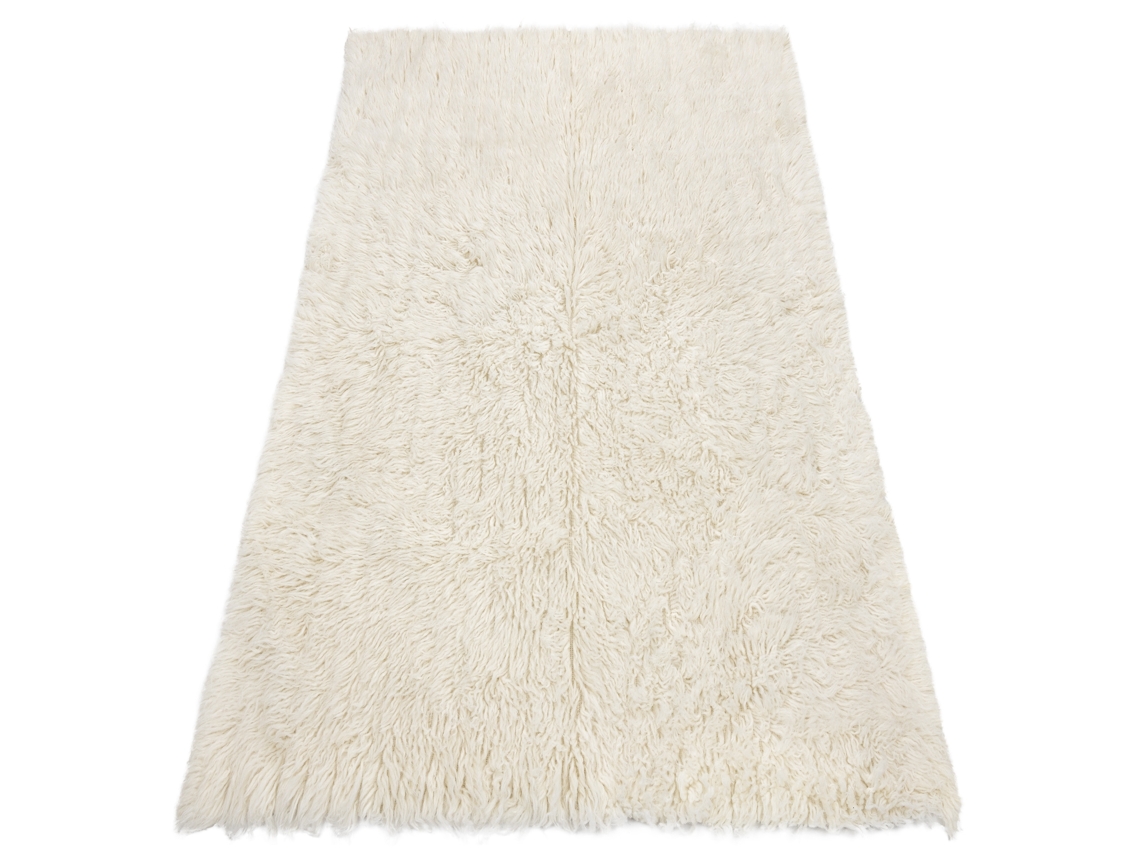 Alfombra DYWANY LUSZCZOW WOOLEN (Blanco - 70 x 140 cm - Lana)