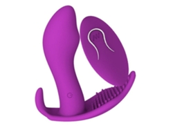 Vibrador Femenino Portátil Inalámbrico En Movimiento, 10 Modos De Vibración, Carga Usb, Juguete Sexual Para Parejas, Morado, Ushion