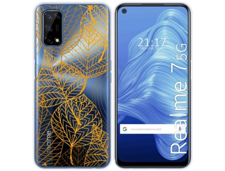 Carcasa Realme 7 5G TUMUNDOSMARTPHONE Dibujos Transparente Multicolor