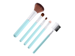 Conjunto De 5 Pinceles De Maquillaje Facial Polvo, Base, Sombras De Ojos Y Labios Vante