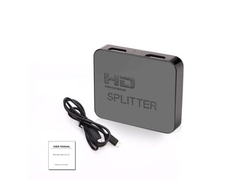 Divisor compatible con HDMI de 1 en 4 salidas, 1x4, 1x2, Full HD, 4K, 1080P, conmutador de vídeo, adaptador de amplificador para HDTV, DVD, PS3, Xbox