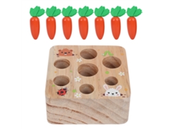 Juguete Educativo De Zanahoria, Juego De Simulación De Emparejamiento Para Bebés, Aprendizaje Temprano.