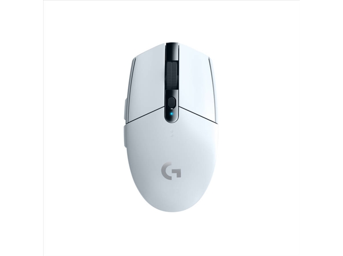 Ratón LOGITECH G305 (Inalámbrico - Óptico - 12000 dpi - Blanco)