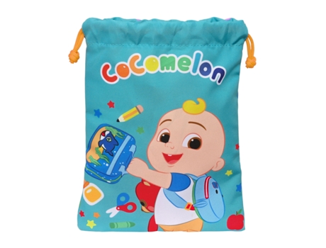 Bolsito de Merienda CoComelon Back to class Azul claro