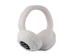 Auriculares Inalámbricos Bluetooth Cálidos Y Peludos Para Exteriores En Invierno, Estéreo, Color Sólido, Lindos Auriculares