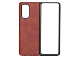 Capa De Couro Para Xiaomi Mix Fold Capa Protectora Abrangente Case Shell De Telefone Móvel Marrom