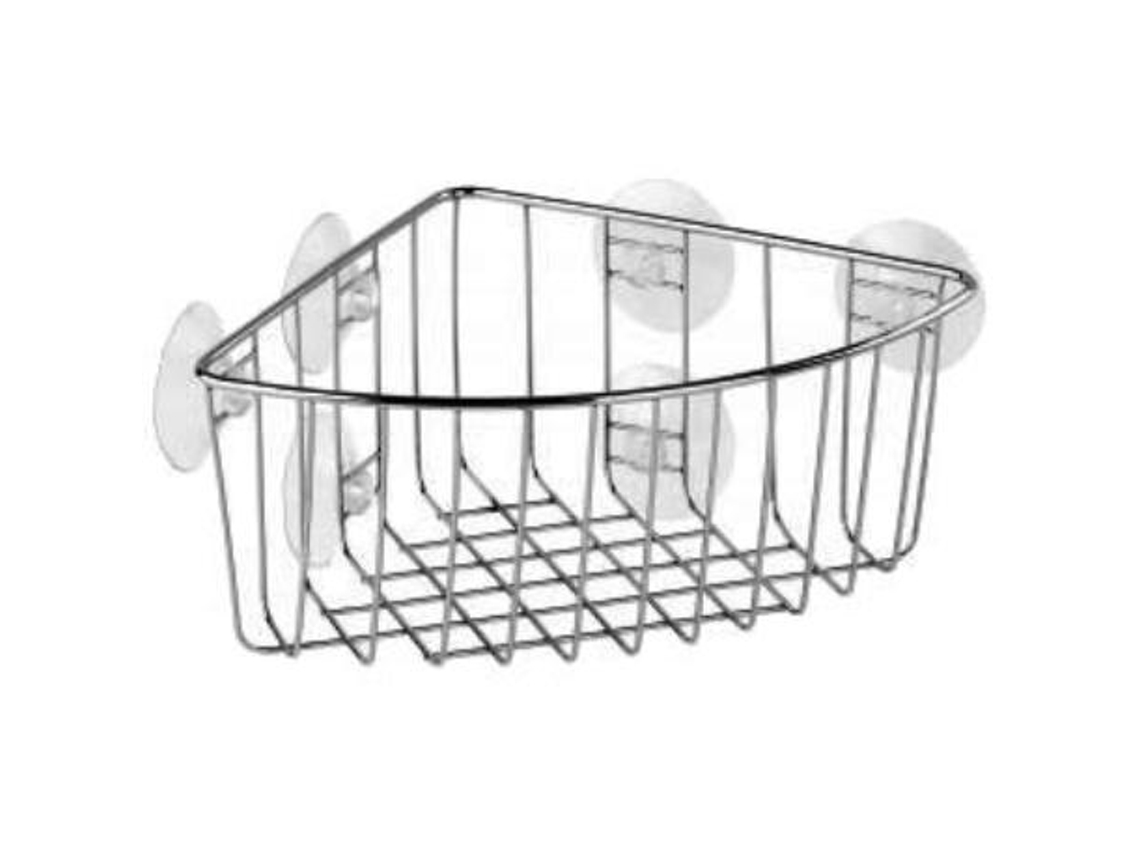 Tatay cestillo inox rinconera con ventosa 190x190x100 6590600