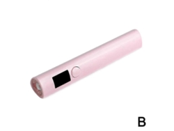 Mini Lâmpada Uv/led Portátil Para Unhas, Secador De Gel E Esmalte, 26s