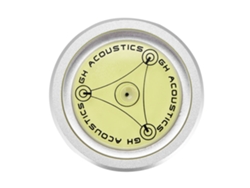 Configuración del brazo de audio del tocadiscos y nivel de burbuja
