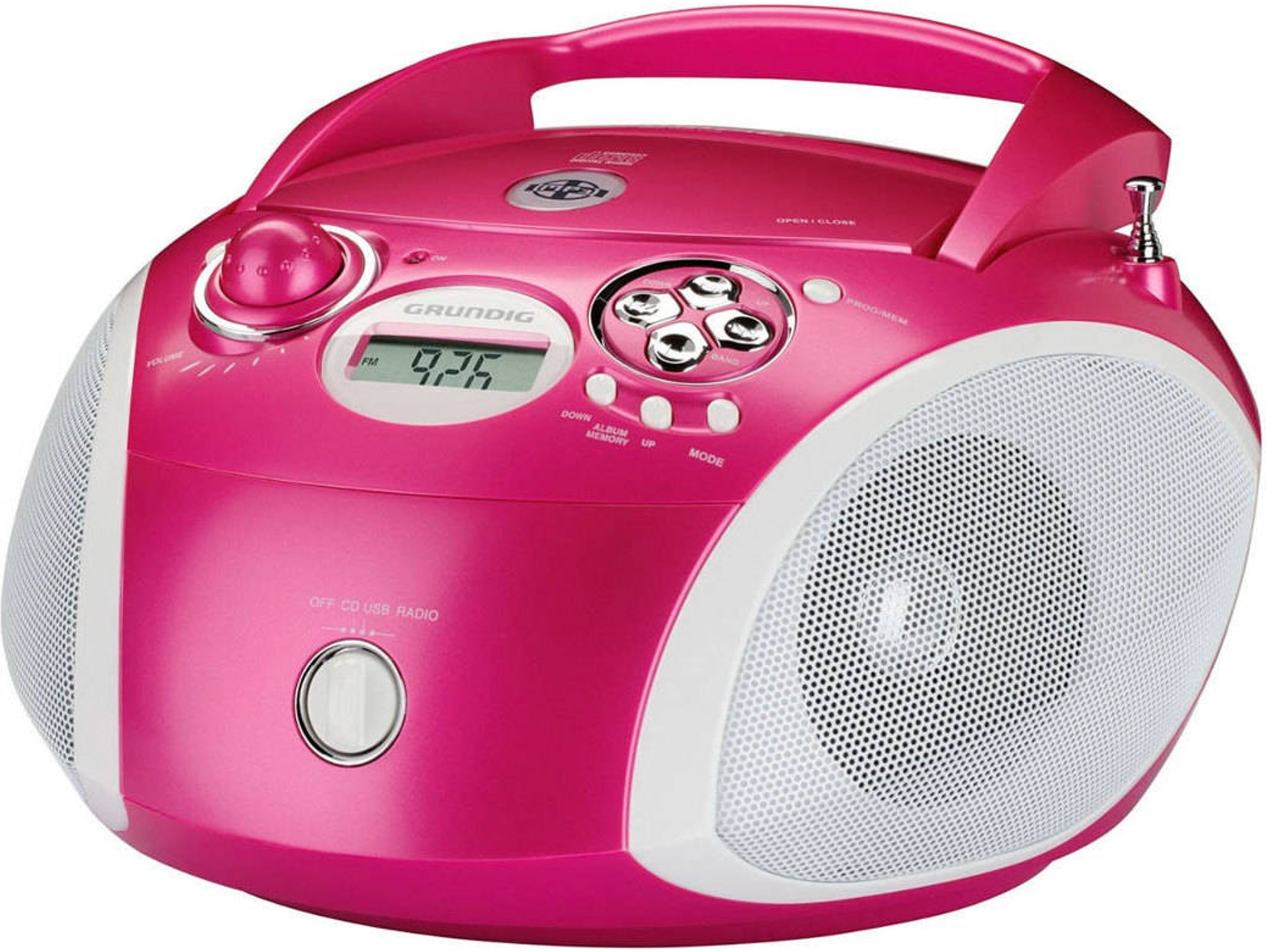 Radio CD GRUNDIG RCD 1445 Rosa