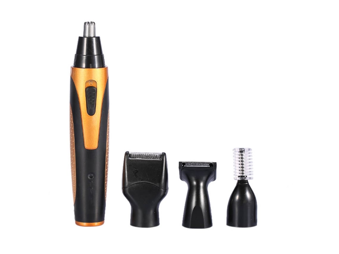 Recortadora Eléctrica 4 En 1 Para Barba, Nariz, Orejas, Cejas Y Cabello (uso Temporal) Con Batería Recargable.