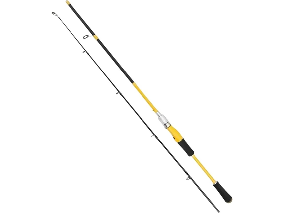 Caña De Pescar 1,65/1,8 M Para Baitcasting, Carbono, 2 Secciones, Peso Lanzamiento 3-20 G, Potencia Ultrali...