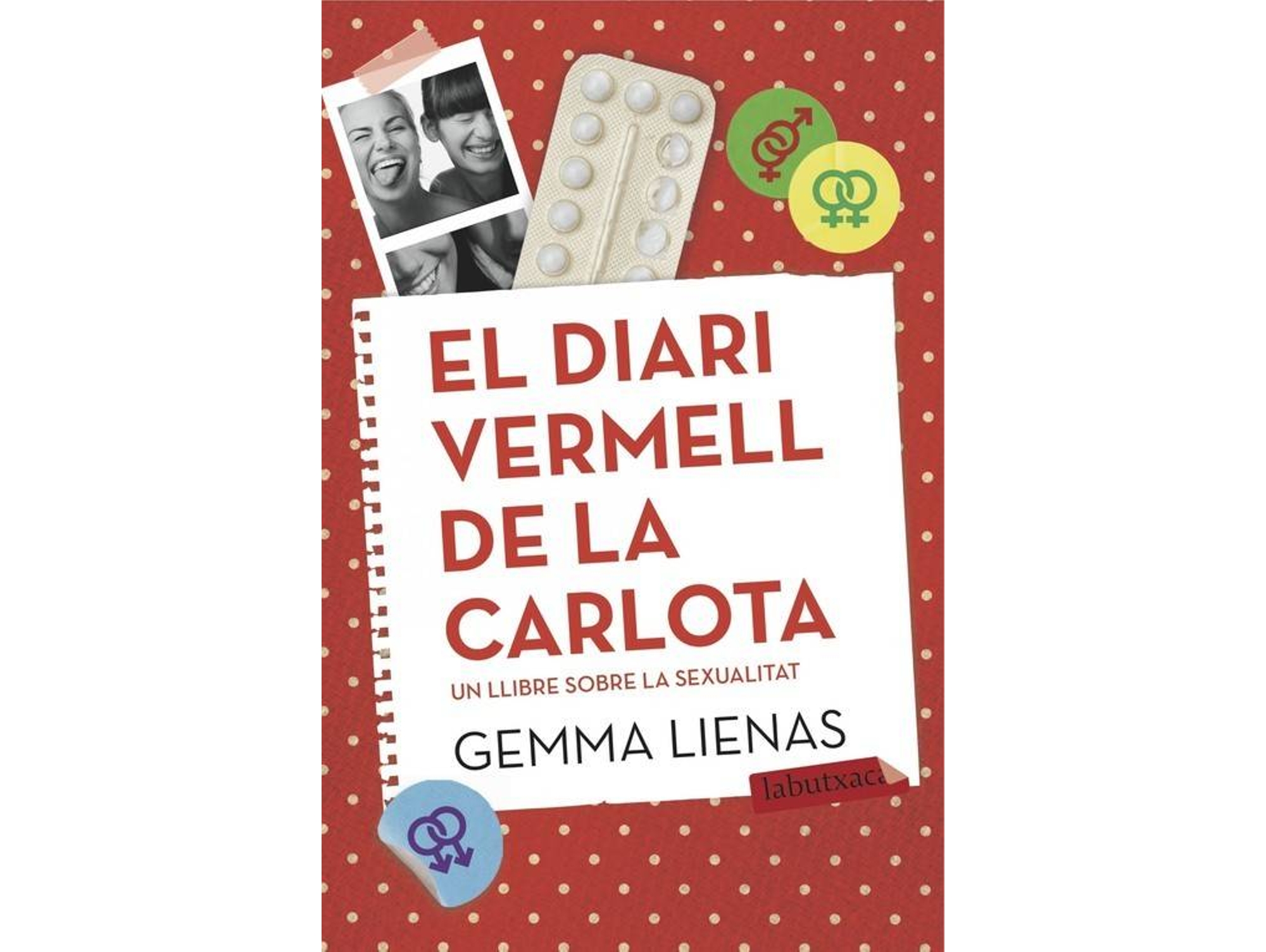 Libro El Diari Vermell De La Carlota de Gemma Lienas (Catalán)
