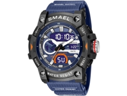 Classic Multifuncional Militar Deportes Analógico Reloj Luminoso Cronógrafo Fase De La Luna Reloj De Cuero Yuysan