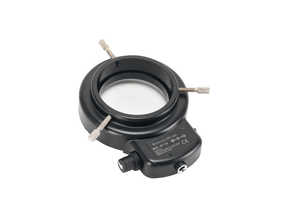 Anillo De Luz Led De 144 Led Para Microscopio Estéreo Y Cámara Con Brillo Ajustable.