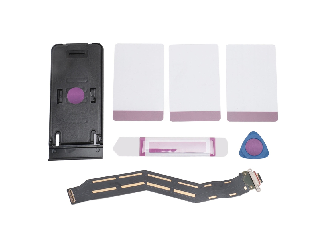 Cable Flexible De Puerto De Carga Usb Con Herramientas De Reparación Para Placa De Dock De Cargador Oneplus 8