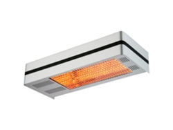 MPC MURCIA 2000W Calentador de Patio Infrarrojo, Acero y Aluminio, Mando a Distancia con Temporizador, IP65, Ideal para patios e interiores