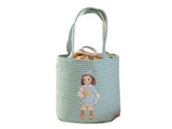 KOFIHETY Bolsa Térmica Aislada Portátil Gruesa para Almuerzo, Frutas, Picnic, Adultos y Niños, Azul