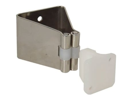 Suporte Da Porta Prateado 33 X 18 Mmgoldenship