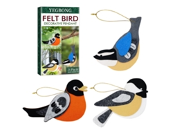 Colgante con forma de pájaro: diseño elegante y refinado.
