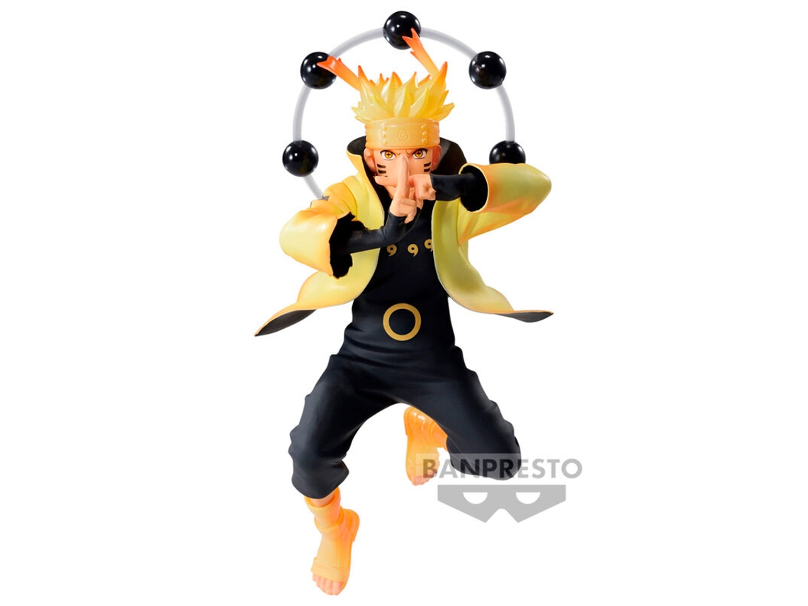 Figura Naruto Shippuden Naruto Uzumaki Vibration Stars 14cm B.active
