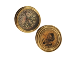 Brújula De Colección Clásica Decoración Náutico Colección World Map Signes Grimalt BY SIGRIS