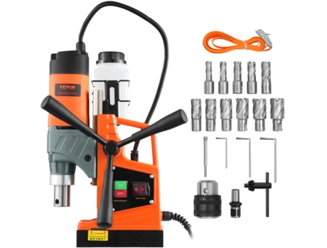 Taladro magnético VEVOR 1450W 12500N Taladro magnético portátil 850RPM