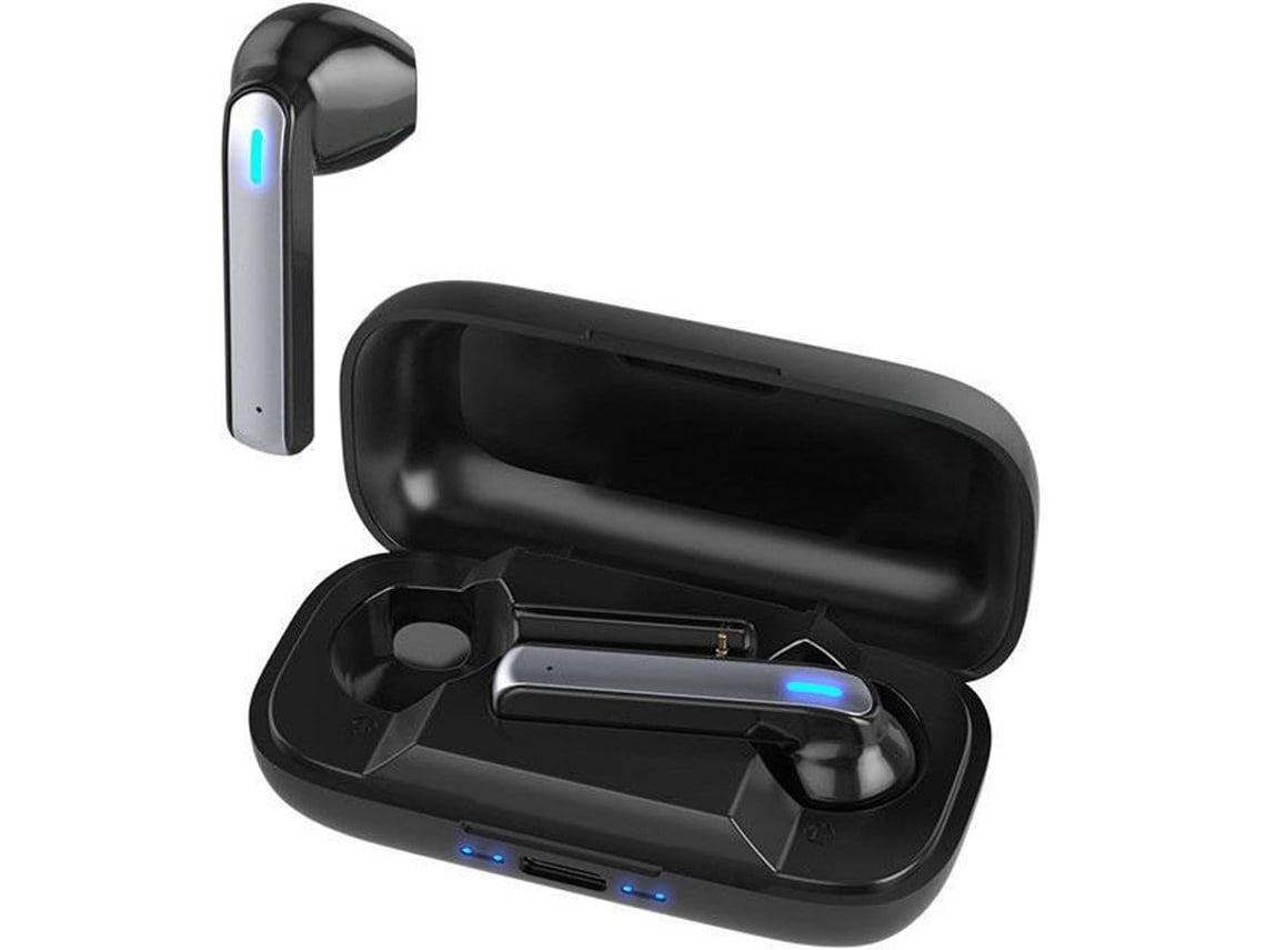 Auriculares YEMAESRE Bluetooth Integrados Sin Contacto Impermeables Negro