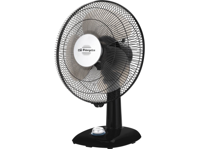 Ventilador de Sobremesa ORBEGOZO TF 0134 (3 velocidades - 40 W - Diámetro: 30 cm)