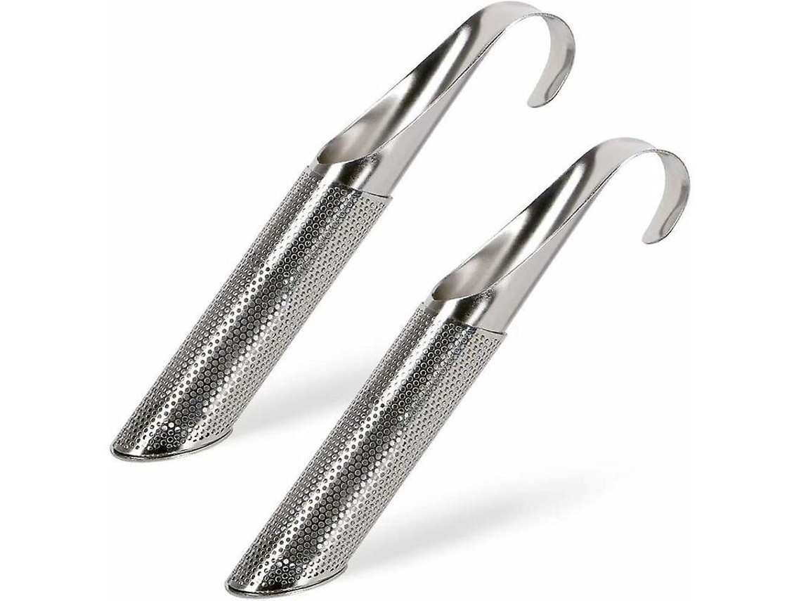 Colador De Té De Acero Inoxidable 304 Filtro Para Hierbas Y Especias Con Gancho Set De 2