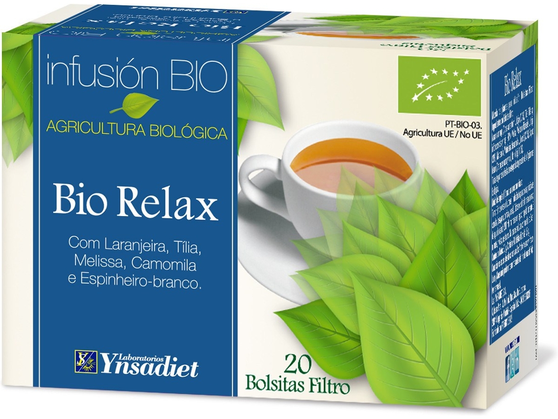 Complemento Alimentar YNSADIET Sd Relax Relajante 20 Filtros (230 g)