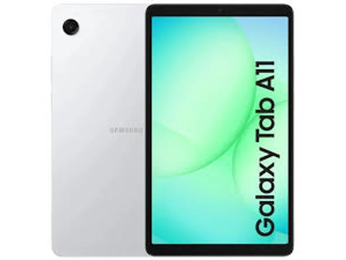 Tablet Samsung Galaxy Tab A11 (64 GB - Plateada - 4 GB de RAM - Enchufe UE - 8,7'')
