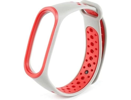 Correa Xiaomi Mi Band 3 G4M Blanco, Rojo